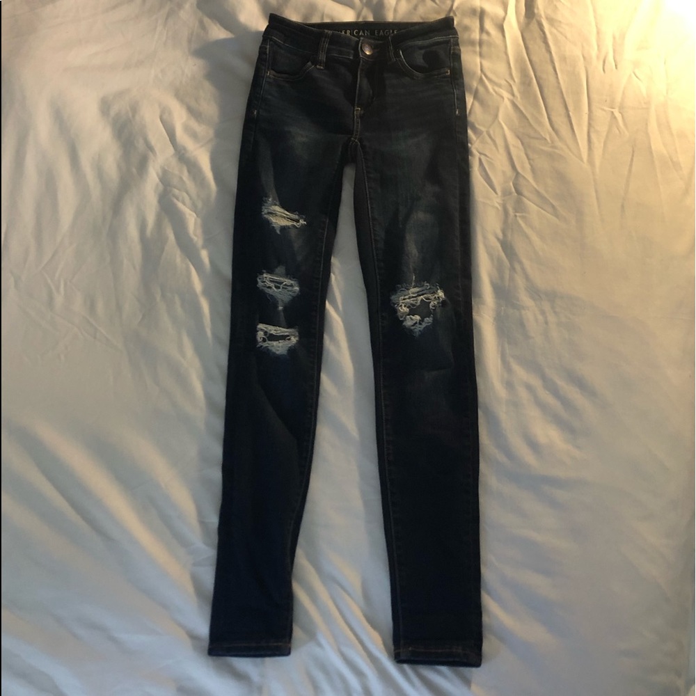 🚫SOLD🚫 AEO Ripped Jeggings